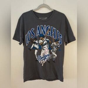 Los Angeles Dodgers Graphic T-Shirt - Gray